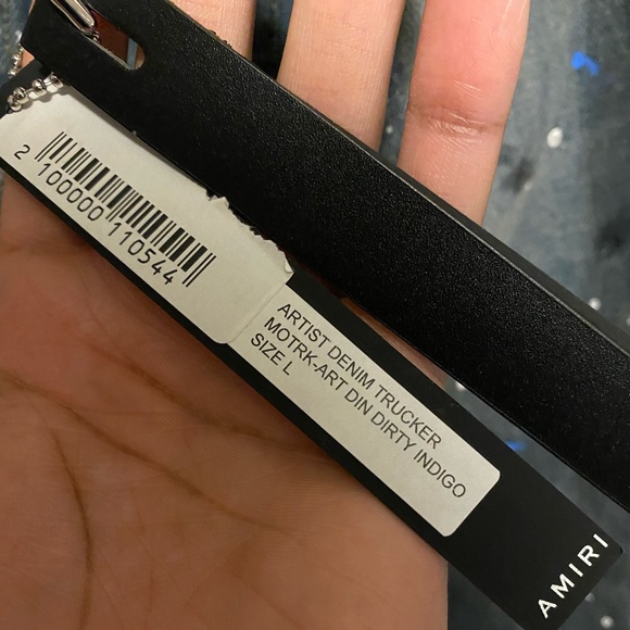 Amiri Denim splatter jacket - Picture 5 of 6